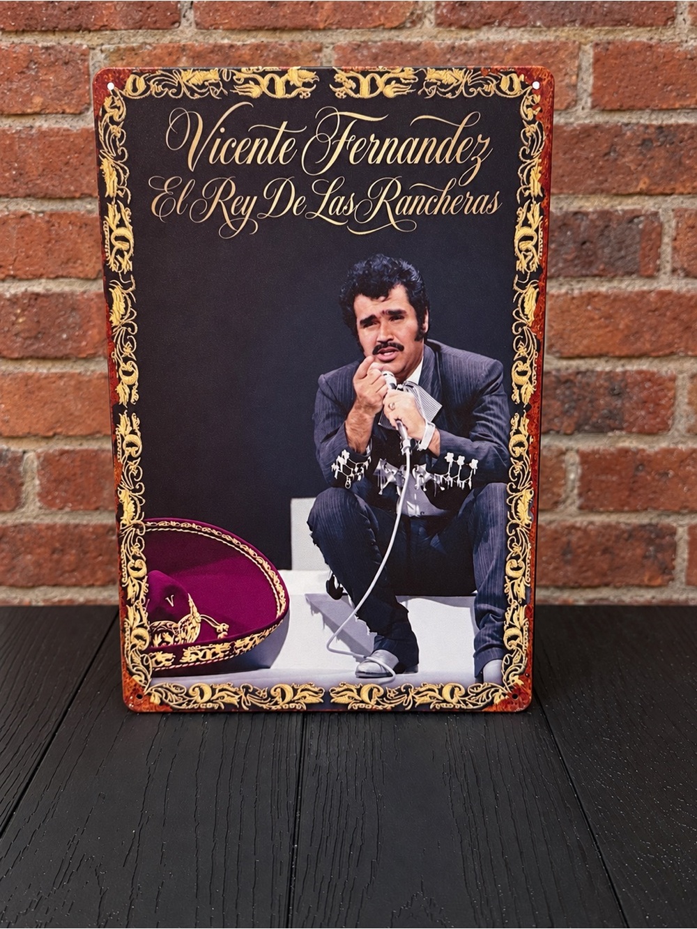 Wall Art Sign - Vicente Fernandez